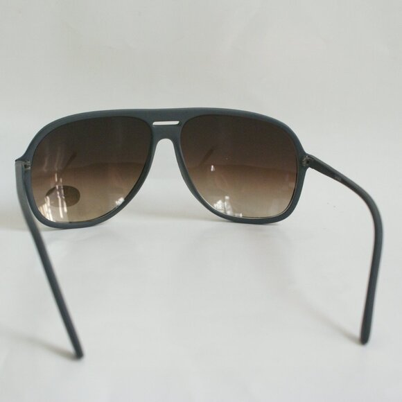NWT TruVintage 80's Fashion Navigator Gradient lens w/silver mirror Sunglasses - Picture 11 of 12